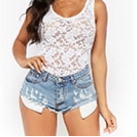 Jean shorts forever 21 - Picture 2 of 3